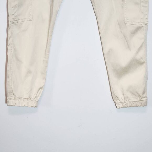 Red Bottoms Cream Cargo Joggers NWT Size 20 Cream Skinny Fit Joggers - Picture 4 of 12